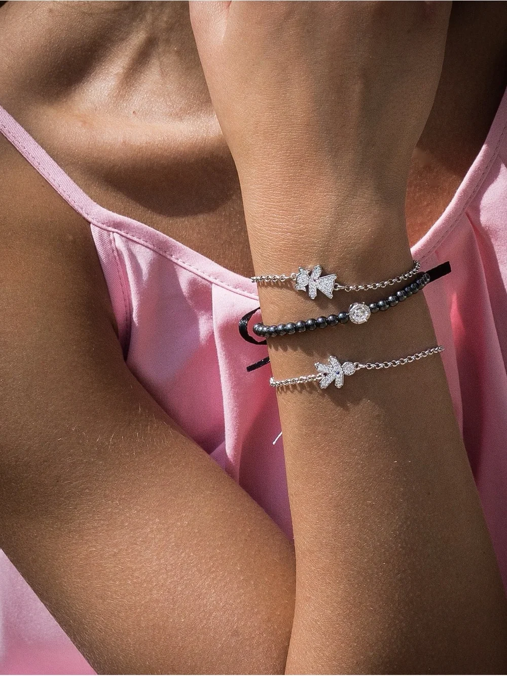 Baby Girl Sterling Silver Bracelet